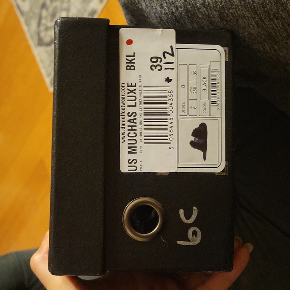 Australia Luxe Collective Slides Muchas Black Size 8 #112 - Picture 10 of 10